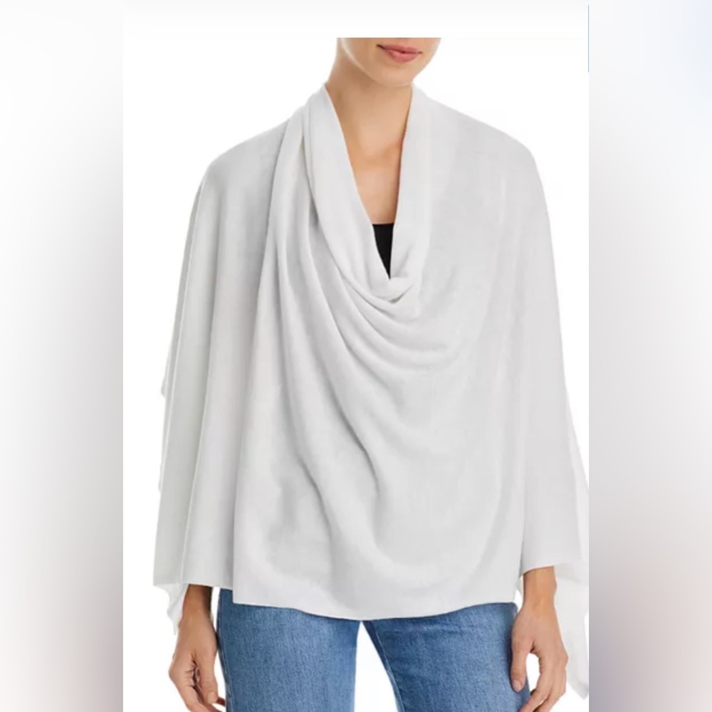 Echo New York Essential Topper Teal Poncho